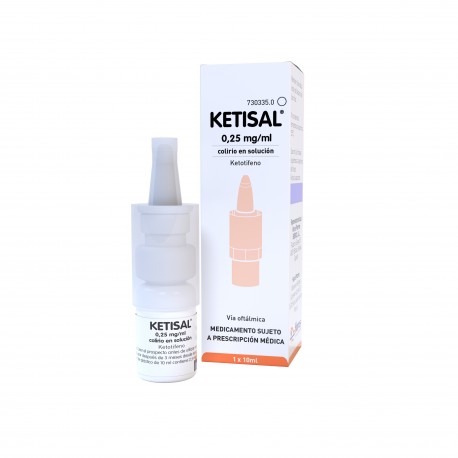 KETISAL® 0,25 mg/ml colirio en solución