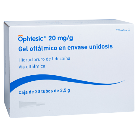 OPHTESIC® 20 mg/g, Gel oftálmico en envase unidosis